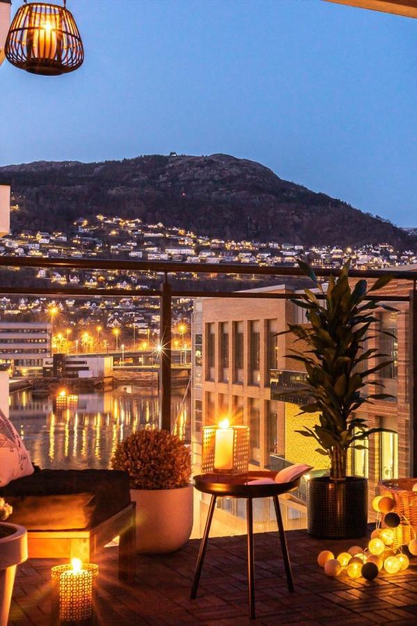 Modern Apartment - Amazing Terrace And Fjord View, Close To City Center เบอร์เกน ภายนอก รูปภาพ